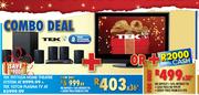 TEK Home Theatre System (THT105A) + TEK 107cm Plasma TV