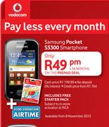 Samsung Pocket S5300 Smartphone 