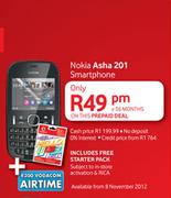 Nokia Asha 201 Smartphone 
