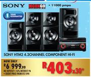 Sony HTM2 4.2 Channel Component HiFi 