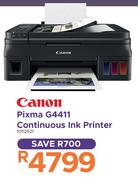 Canon Pixma G4411 Continuous Ink Printer