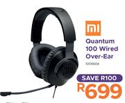 JBL Quantum 100 Wired Over Ear