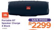 JBL Portable BT Speaker Charge 4 Black