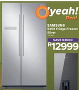 Samsung 535Ltr Fridge Freezer Silver
