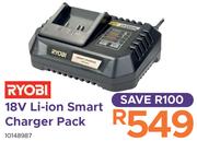 Ryobi 18V Li-Ion Smart Charger Pack