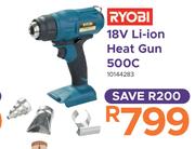 Ryobi 18V Li-Ion Heat Gun 500C