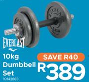Everlast 10Kg Dumbbell Set