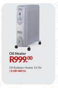 Oil Radiator Heater 11 Fin X-OD-06F/11