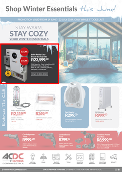 ACDC Express : Your Winter Essentials (14 June - 22 July 2024), page 1