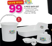 Baby Care 5 Piece Bath Set