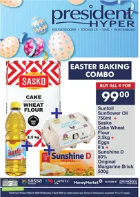 President Hyper : Easter Baking Combo (06 March - 06 April 2026)
