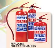 Refillable Fire Extinguishers (FE01)-1kg