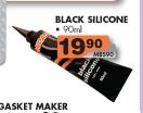Midas Black Silicone-90ml