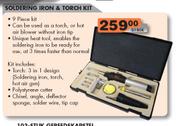 Soldering Iron & Torch Kit-9 Piece