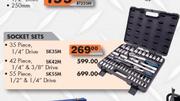 Socket Sets(SK55M)-55 Piece