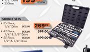 Socket Sets(SK42M)-42 Piece
