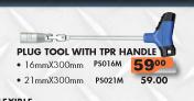 Plug Tool With TPR Handle(PS016M)-16mmX300mm