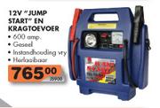 12V "Jump Start" En Kragtoevoe-600Amp