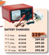 Battery Chargers(BC09AR)-9Amp