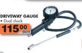 Driveway Gauge Dual Chuck