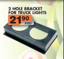 2-Hole Bracket For Truck Lights