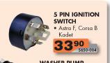 5 Pin Ignition Switch