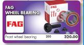 Fag Front Wheel Bearing For Toyota Corolla