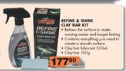 Turtle Wax Refine & Shine Clay Bar Kit