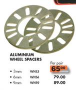 Aluminium Wheel Spacers(WH53)-3mm Per Pair