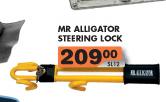 Mr. Alligator Steering Lock