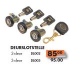 Deurslotstelle 2-Deur(DL002)