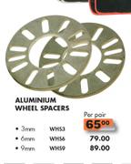 Aluminium Wheel Spacers(WH59)-9mm Per Pair
