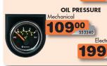 Equus Gauges Oil Pressure Mechanical