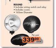 Driving Lights Round-Per Pair