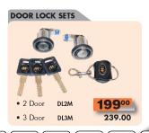 Door Lock Sets 3 Door-DL3M
