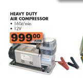 Heavy Duty 12V Air Compressor-160Ltr Per Min