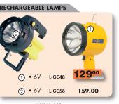 Rechargeable Lamps(L-GC48)-6V