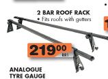 2 Bar Roof Rack