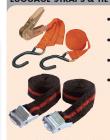 Luggage Straps & Tie Downs-38mmX2.5m