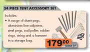 34 Piece Tent Accessory Set
