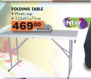 Folding Table-122X61X73cm