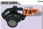 Head Lamps Hi Vision-19 LED