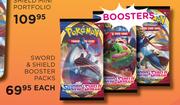 Pokemon Sword & Shield Booster Packs-Each