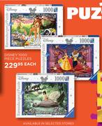 Disney 1000 Piece Puzzles-Each