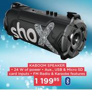 Shox Kaboom Speaker