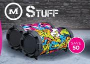 MStuff Graffiti Small Barrel Speaker-Each