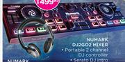Numark DJ2G02 Mixer & Numark HF125 Headphone-Both For