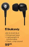 Skullcandy JIB In Ear BLK