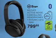 M Stuff Active Noise Cancelling Headphones