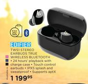 Edifier TWS1 Stereo Earbuds True Wireless Bluetooth
